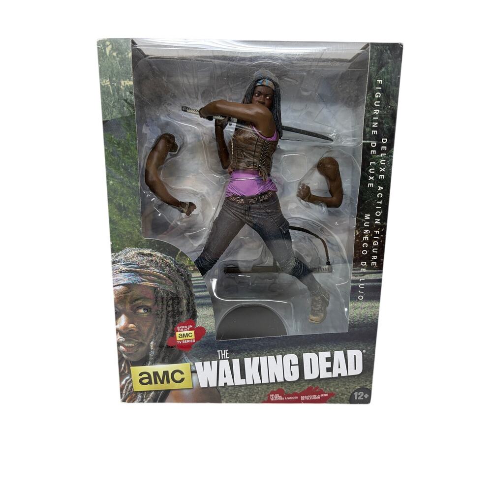 AMC The Walking Dead Michonne Deluxe Figurine 10 Inch New In Box
